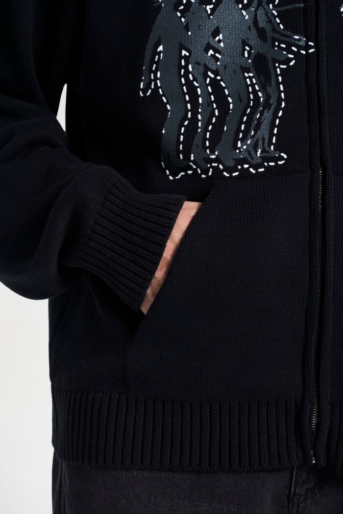 Elevate your style with the Concede Knit Zip in Anthrazit.