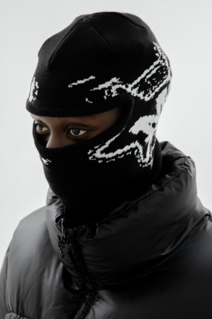 Elevate your style with the More Money Balaclava in Black.