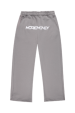 Elevate your casual look with the More Money Logo Jogger in Ash.