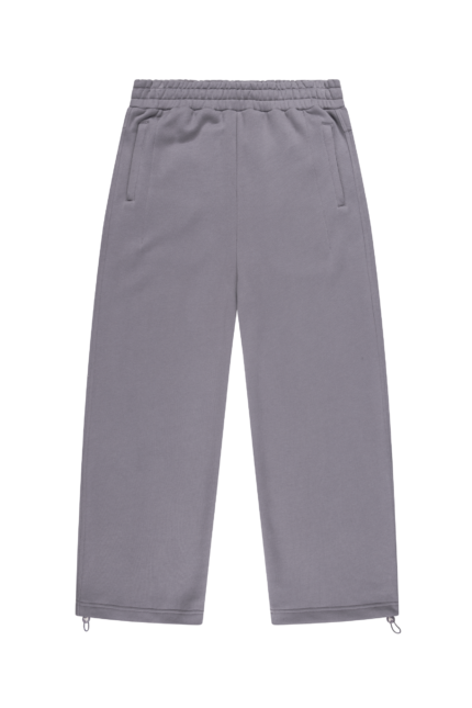 Elevate your casual look with the Open Leg Stone Grey Joggers.