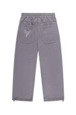 Elevate your casual look with the Open Leg Stone Grey Joggers.
